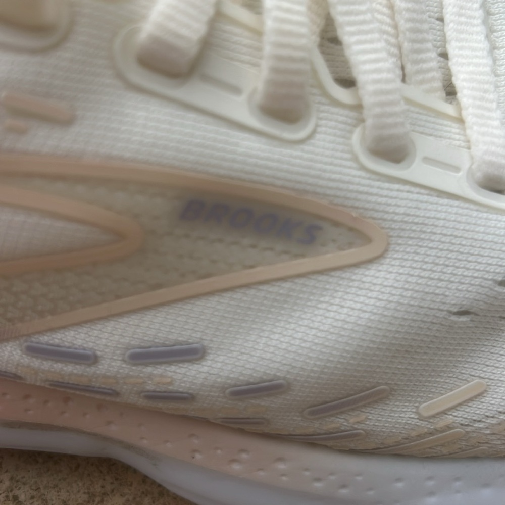 Brooks Glycerin 20 Women's Running Sneaker Cream Pink Lilac Size 9.5 B Med - Picture 4 of 12